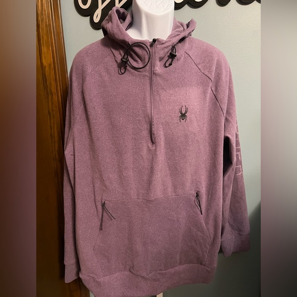Spyder Other - Spyder Men's Zip-Up Purple Lightweight Hoodie Sweatshirt NWT